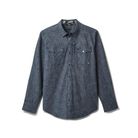Chemise Victor Chambray gris bleu