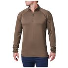 Chemise STRATOS 1/4 Zip - Major Brown