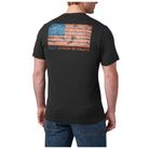 American Flag Tee – Noir