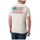 American Flag Tee – Sand Dune