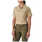 Polo Performance Femme Sable