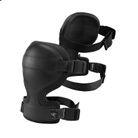 Genouillères de combat noir