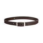 Ceinture Agent cuir marron 1.25" (nickel)