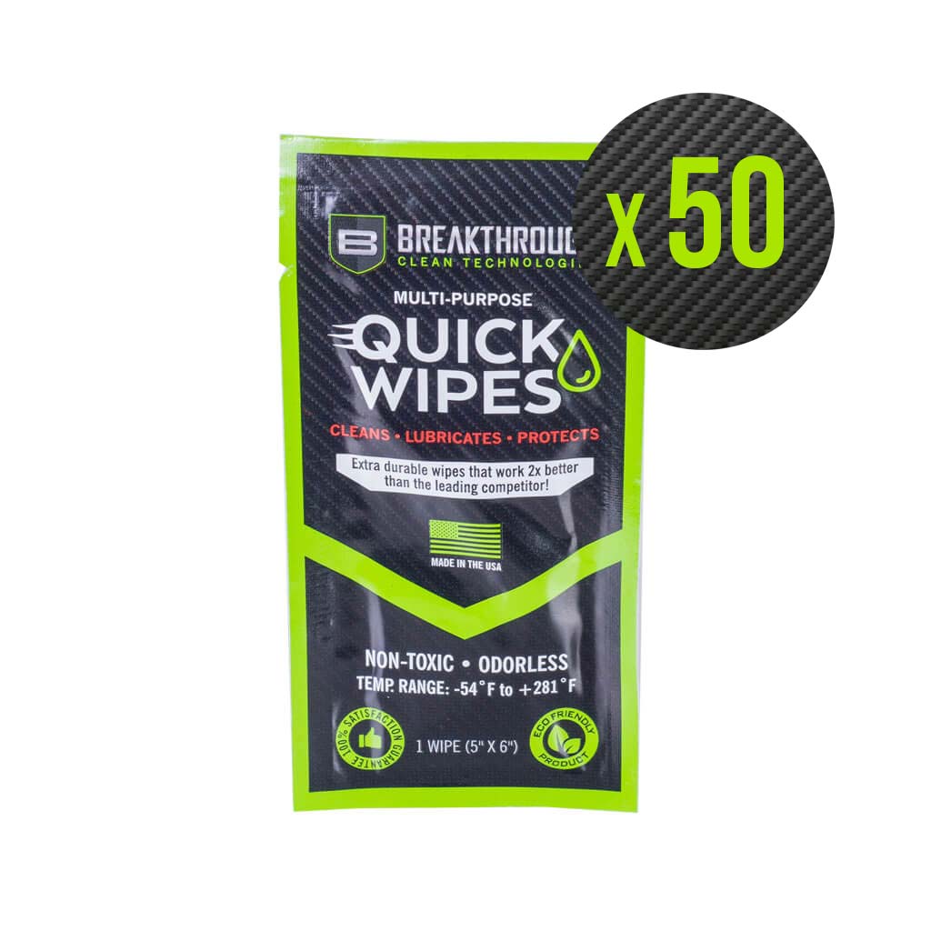 Lingette Quick Wipe en sachet individuel x50 Breakthrough® Clean Terräng