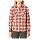 chemise flanelle Hera carreaux rouge (L)
