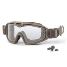 Masque INFLUX Pivot Tan - Clear, Smoke Gray