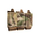 Insert Velcro 3 chargeurs 5.56 Multicam