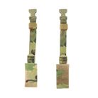 Adaptateur plate-forme de poitrine pour porte-plaque