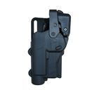 Holster RAPID FORCE Level III Glock 17 noir - Grande lampe