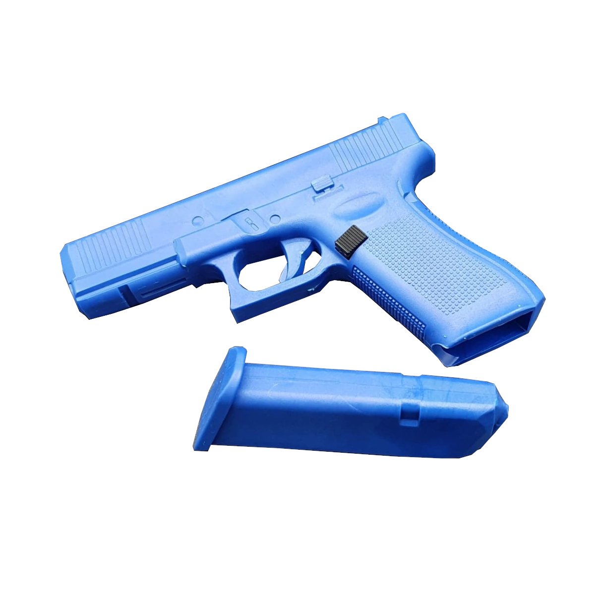 PISTOLET A BULLE BLEU AVEC CHARGEUR 528-2A