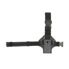 Plaque de cuisse minimaliste avec attache rotative