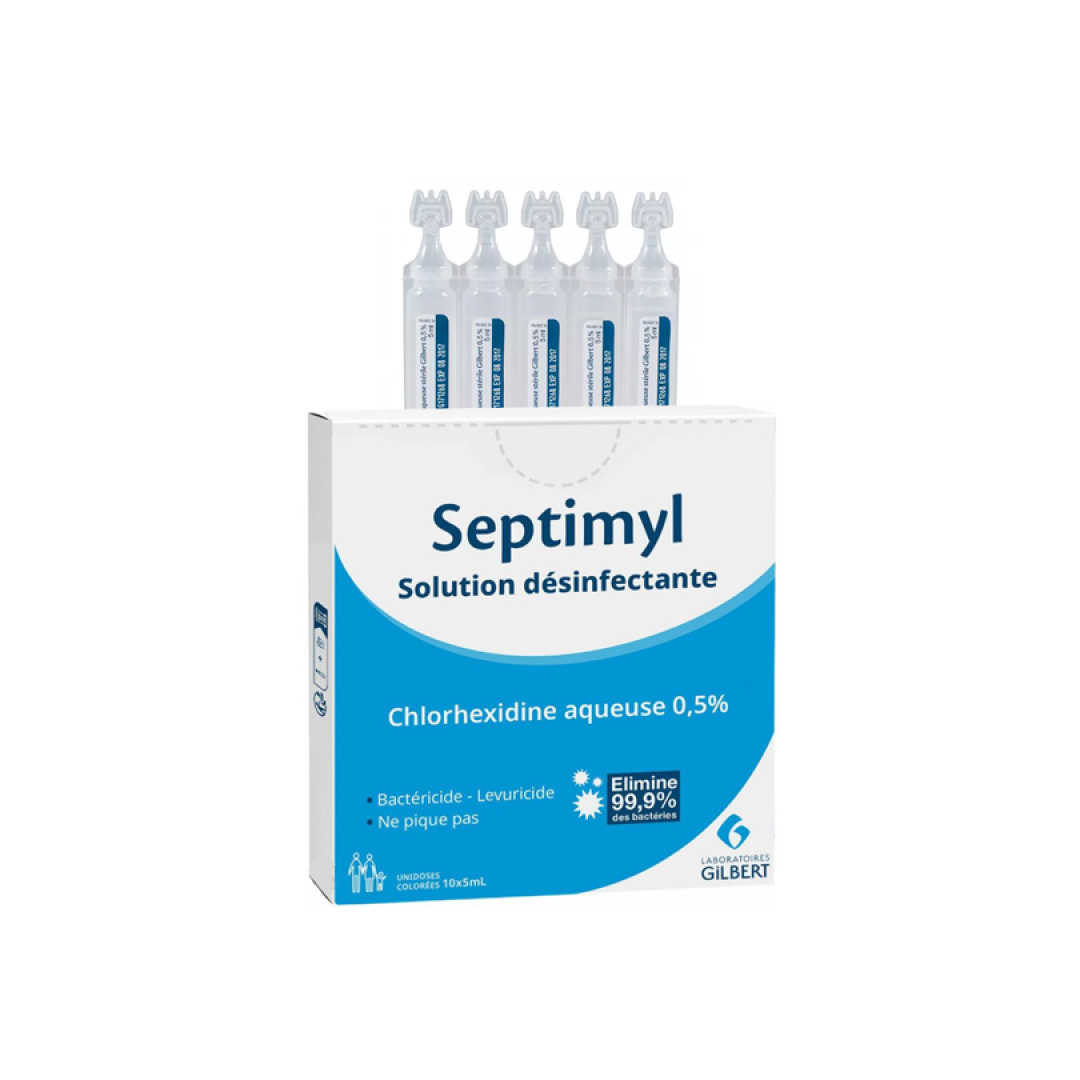 Solution Désinfectante Chlorhexidine 5ml (10)
