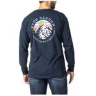 Tee-shirt Conquered LS - Navy (L)