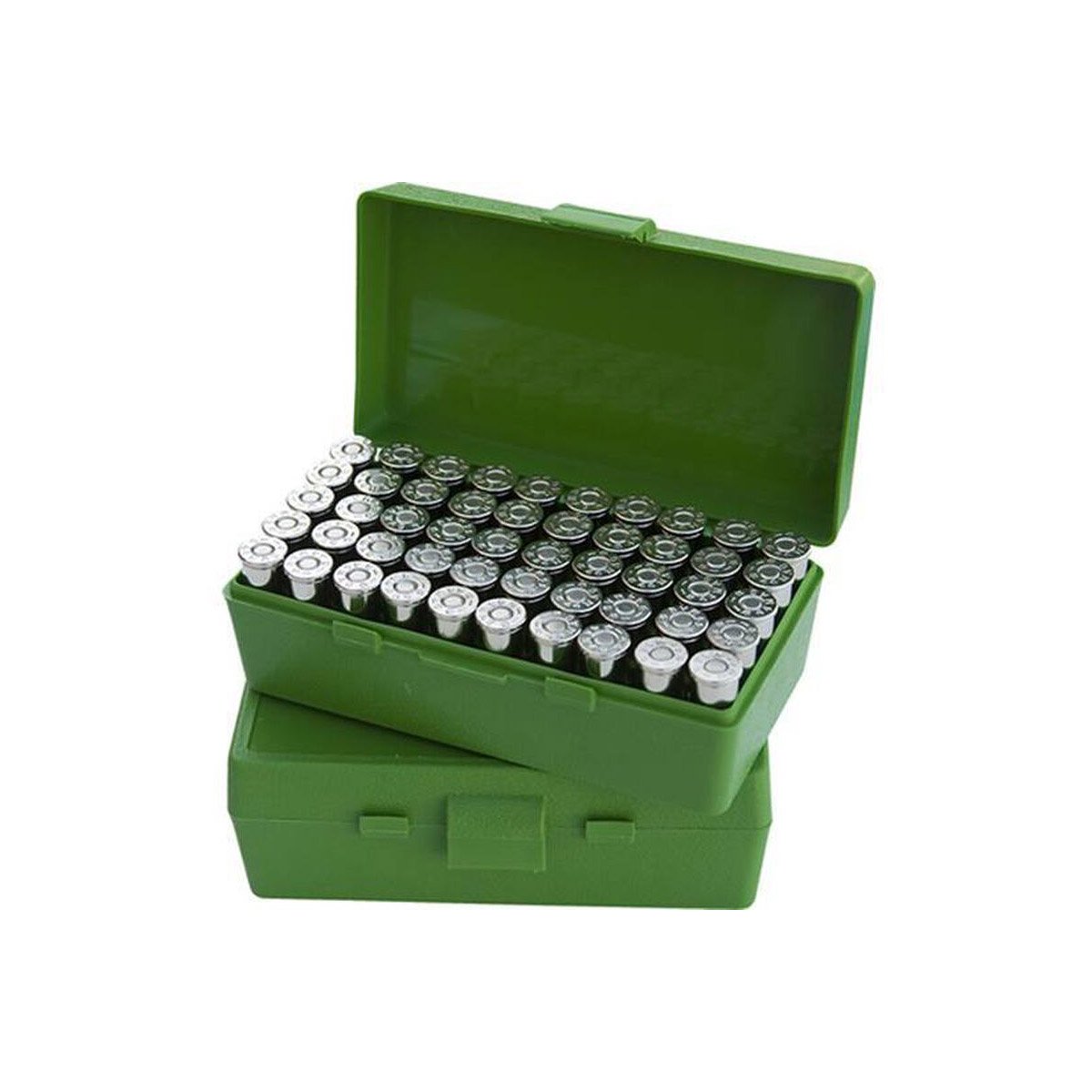 Boîte à munitions 50 x 9mm vert opaque