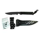 WT4 semi-cranté noir