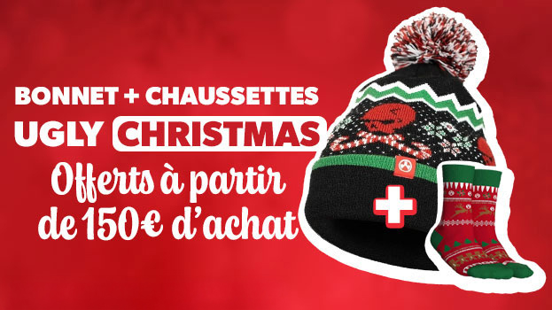 Bonnet Chaussettes Noel