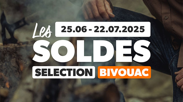 Soldes sélection bivouac